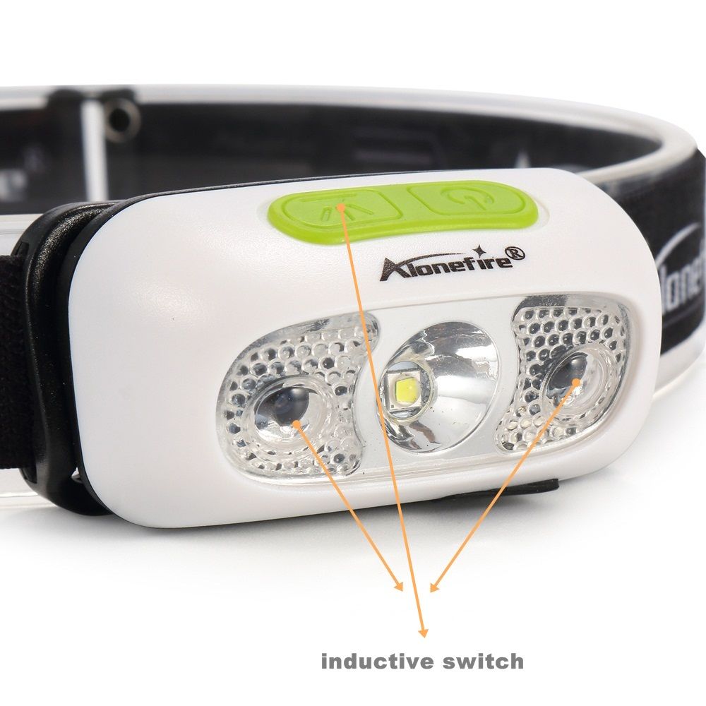 AloneFire MT B02 Induction Led Head Lamp CREE XP G2 Headlamp USB
