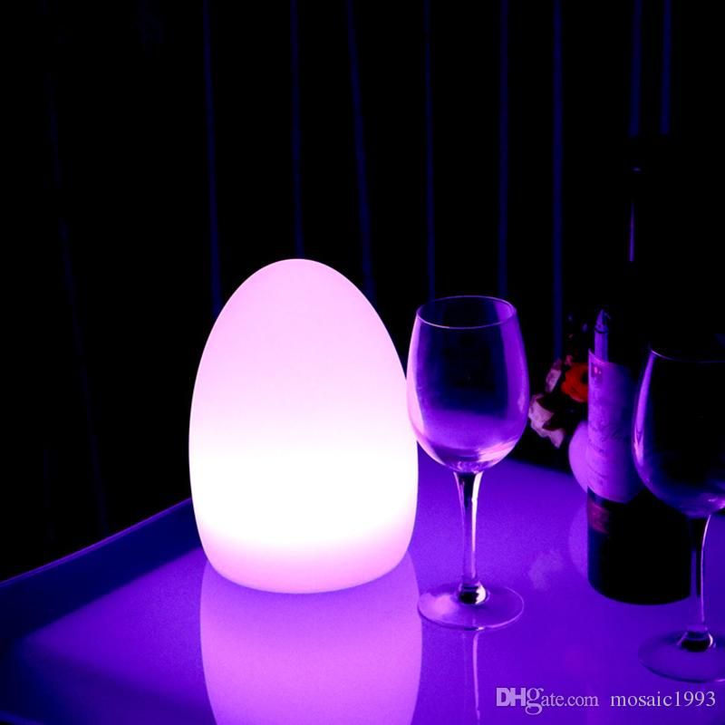 Fast Led Remote Control Colorful Eggs Fast Led Remote Control Colorful Eggs Rechargeable Bar Table Lamp Ktv Night Club Light Dimming Color By Mosaic Success
