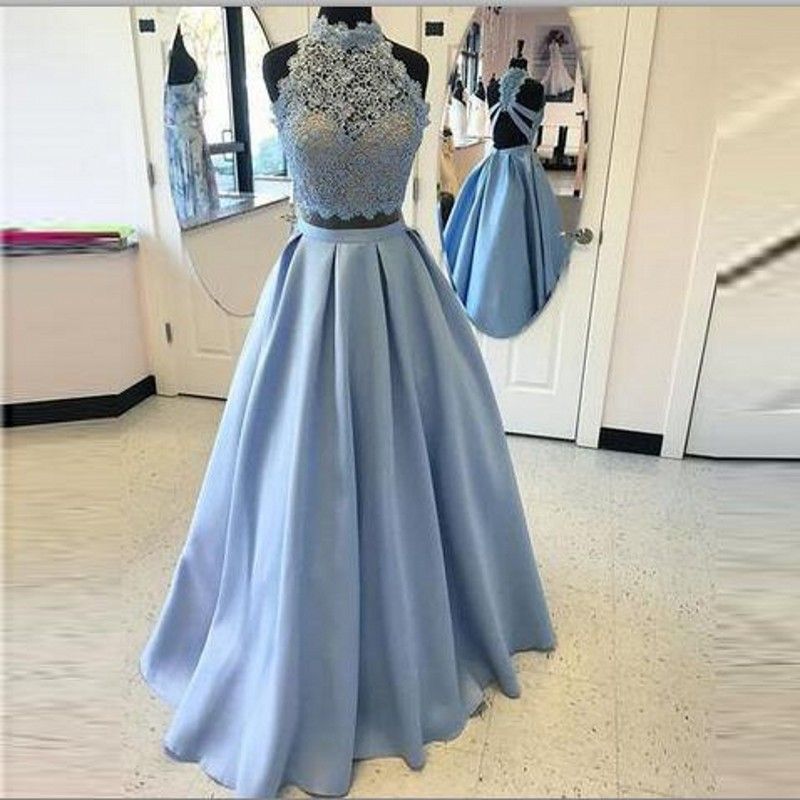 Light Blue Two Pieces Dresses Party Evening Wear Lace Top Sheer A Line Satin Skirt Cheap Prom Dress Sexy Back Formal Homecoming Dress From Click Me 78 2 Dhgate Com Light Blue Two Pieces Dresses Party Evening Wear Lace Top Sheer A Line Satin Skirt Cheap Prom Dress Sexy Back Formal Homecoming Dress From Click Me 78 2 Dhgate Com