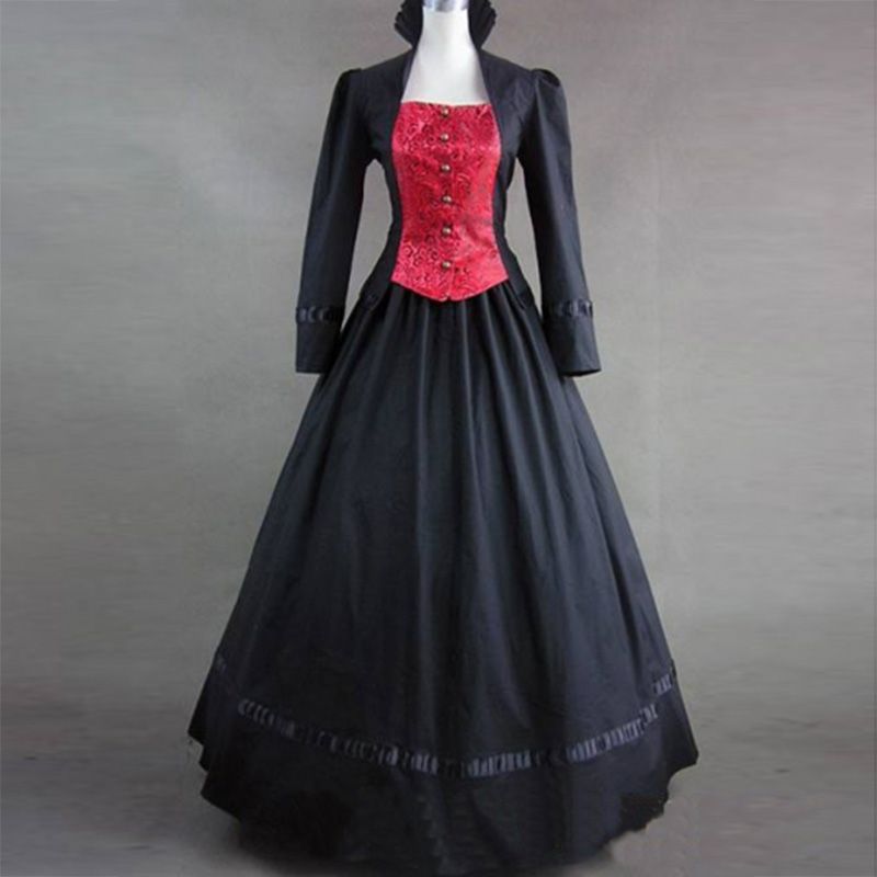 Long Sleeve Victorian Dress