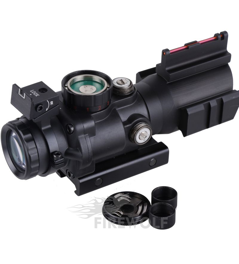 Mirino Cannocchiale Goefly Per Fucili - Punto Rosso Regolabile, Per Caccia E Airsoft - Foto 7