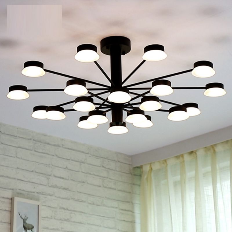 Modern Ceiling Light Simple Creative Personality Living Room Led Ceiling Lamp Warm Modern Dining Room Lamp Lights Office Work Hotel Lighting