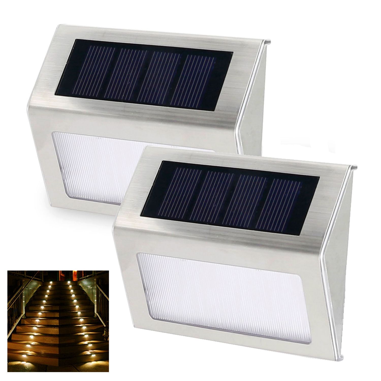 2018 Solar Step Lamp Wireless Waterproof Security Garden Stairway 2018 Solar Step Lamp Wireless Waterproof Security Garden Stairway Wall Path Outdoor Light 3 Led Beads Stair Deck Pack From Libingbrother 18 49 Dhgate