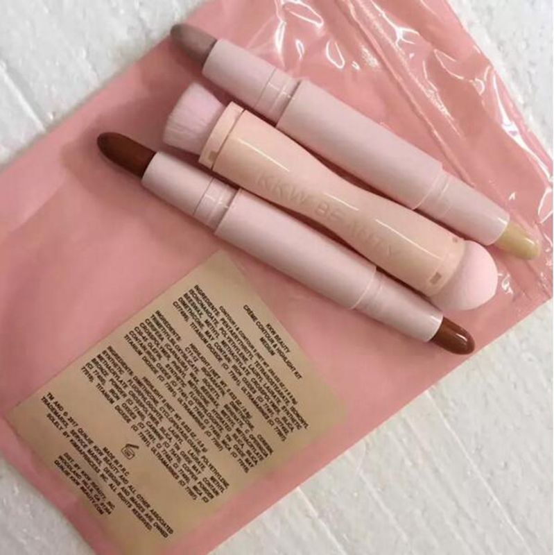2 In 1 Makeup Set KKW Beauty Highlighters Sticks/Contours Stick