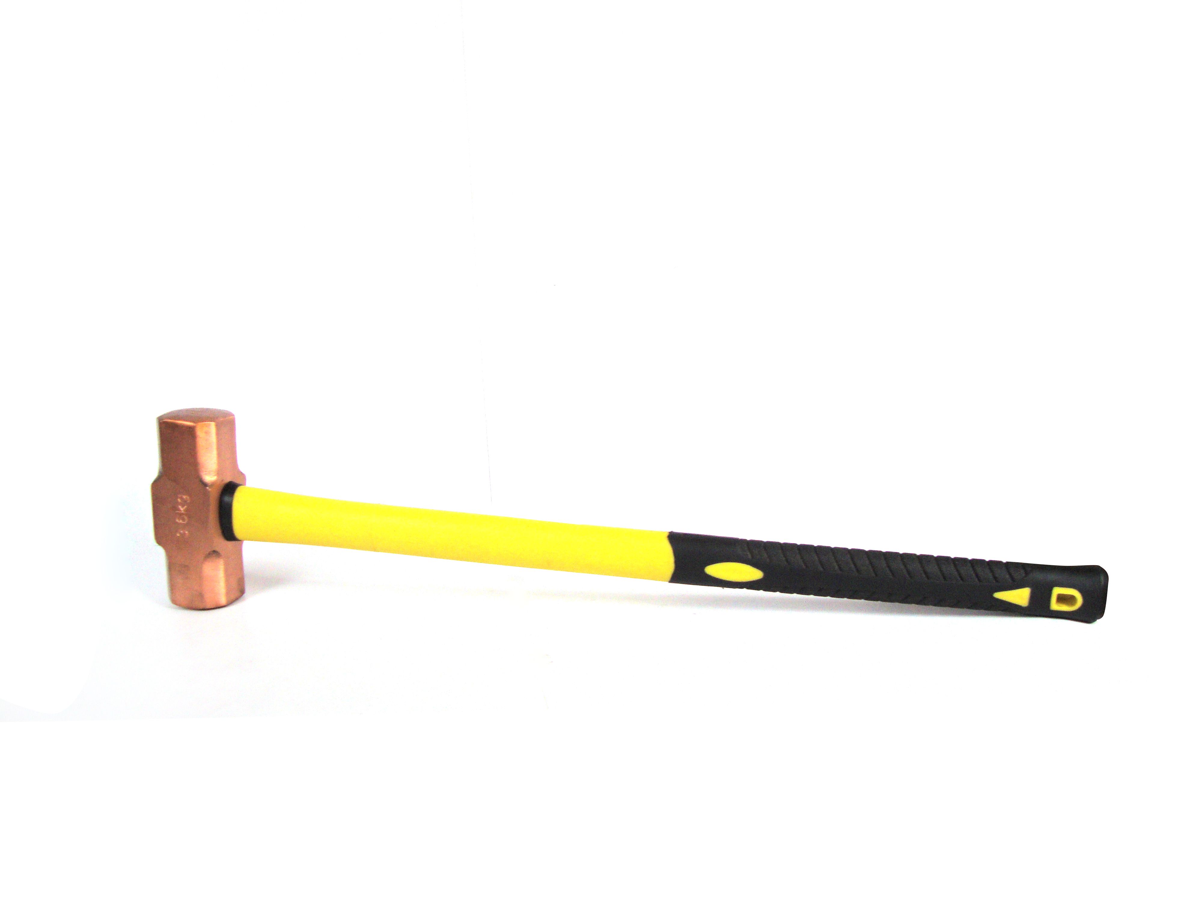 2092 Red Copper Sledge Hammer,Non Spark Safety Hand Tool. Hammer Safety