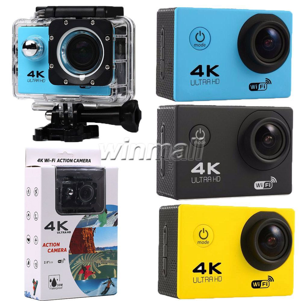 Cheapest 4K Sport Action Camera F60 WIFI Waterproof Video Camera 16MP