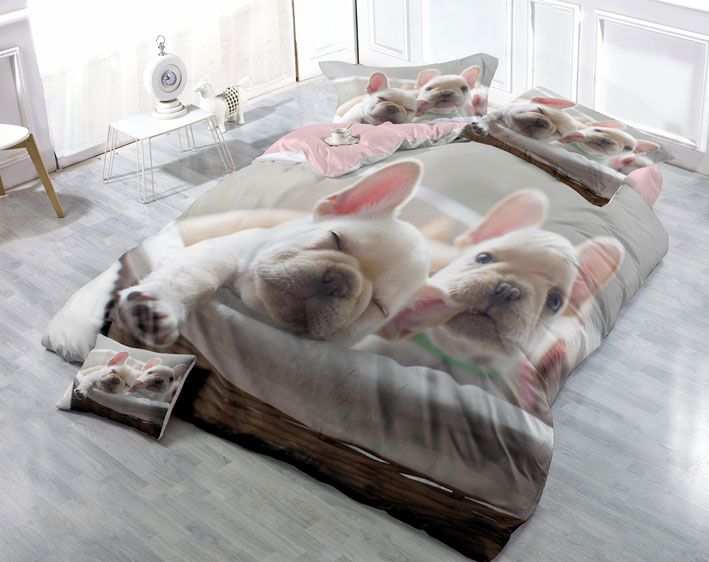 Custom Drawings Can Be Customized Vigorous 3d French Bulldog Digital Printing Cotton Satin Cotton Duvet Cover Sets Bedding Sets Black Duvet Bedding Ensembles From Jsntlu 135 68 Dhgate Com