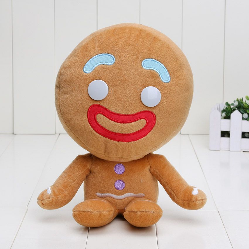 shrek gingerbread man plush toy