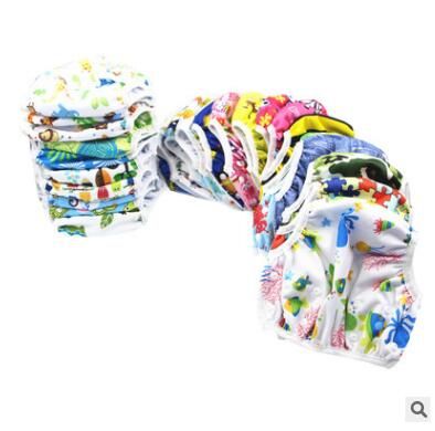 Adjustable Swim Diaper Pool Pants Animal Owl Frog Cars Pattern Swim