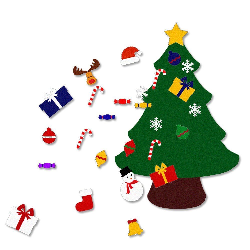 new year kids ts diy christmas tree decorations christmas ts for new yearus door wall hanging decoration pcs dhl freeshippi christmas ts with diy
