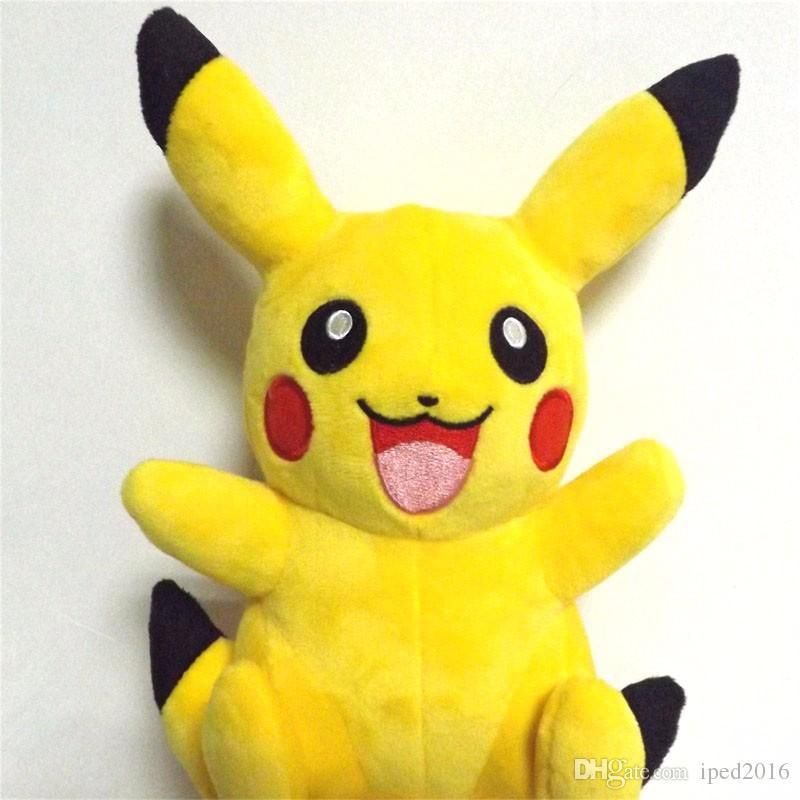 discount 22cm pikachu plush toys christmas children gift cute soft pikachu christmas