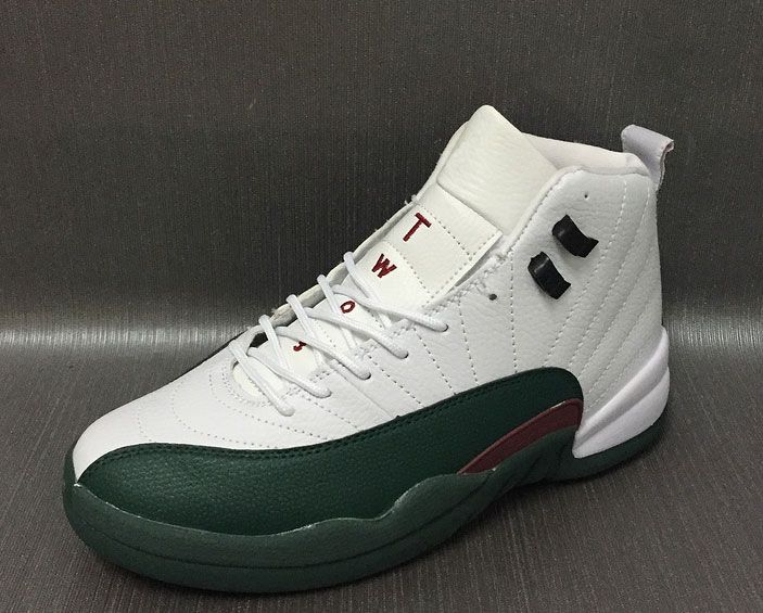 white and green 12s