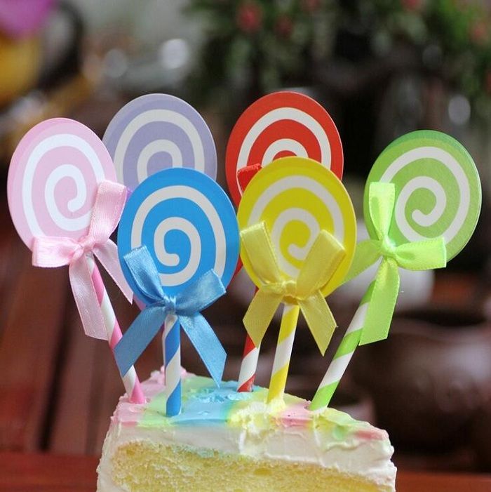 2019 Cake Toppers Lollipop Paper Cards Banner For Cupcake Wrapper 2019 Cake Toppers Lollipop Paper Cards Banner For Cupcake Wrapper
