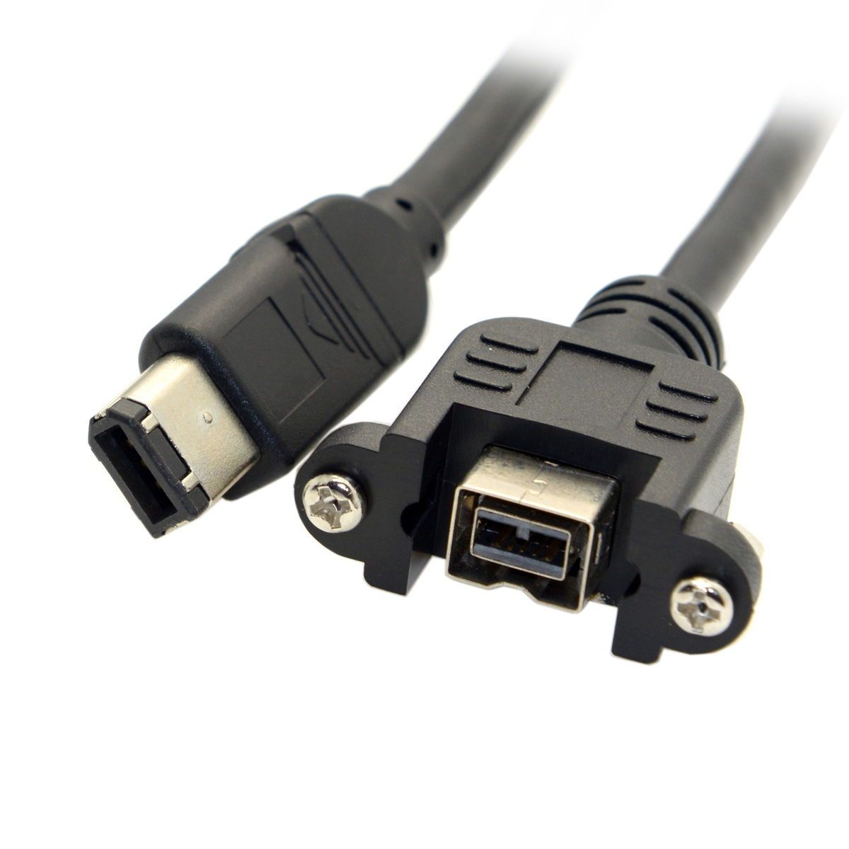 IEEE 1394b 6Pin Male to 9Pin Female Extension Cable Firewire 800 to 400
