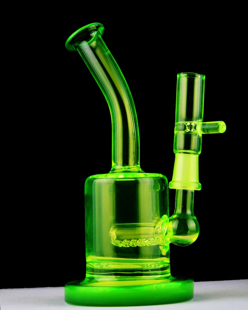 2019 Colored Mini Water Pipe With Diffuser Percolator Glass Bongs Dab