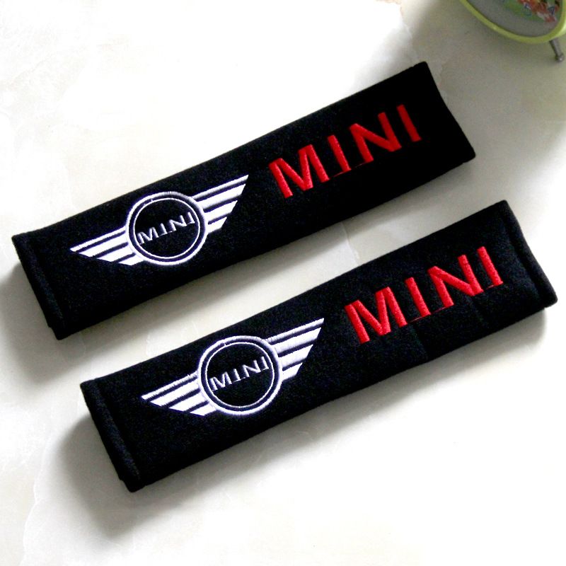 2018 Mini Cooper Seat Belt Cover Shoulder Pad Car Safety Belt Soft
