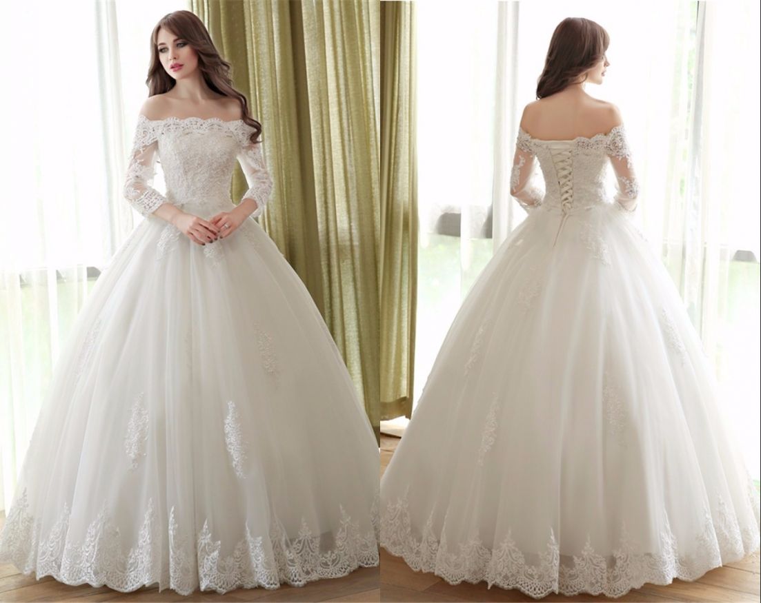 cheap white gowns