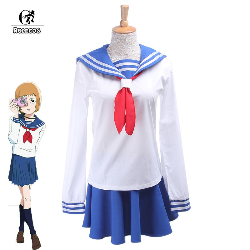 Rolecos Brand Anime Mob Psycho 100 Cosplay Costumes Ichi Mezato ...