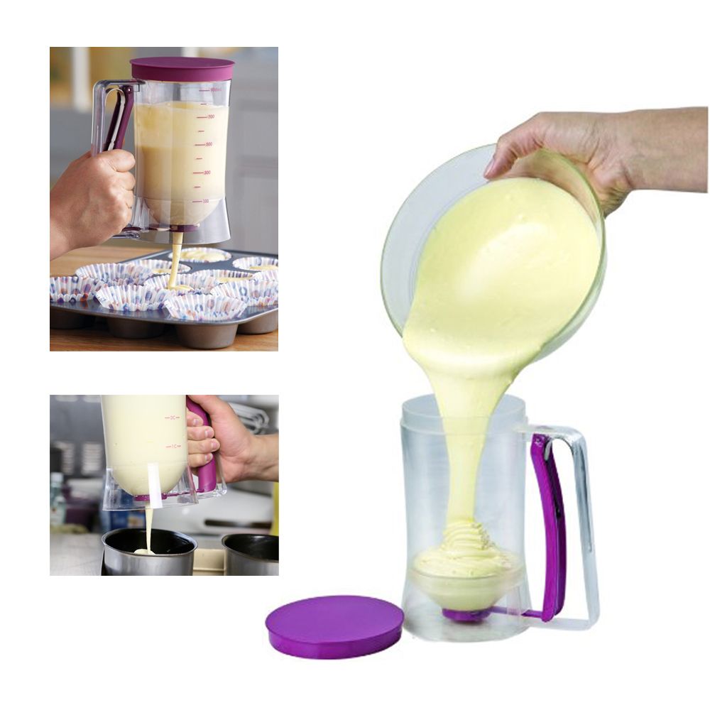 2019 DIY Cake Tool Batter Dispenser Cupcake Pancake Batter Dispenser