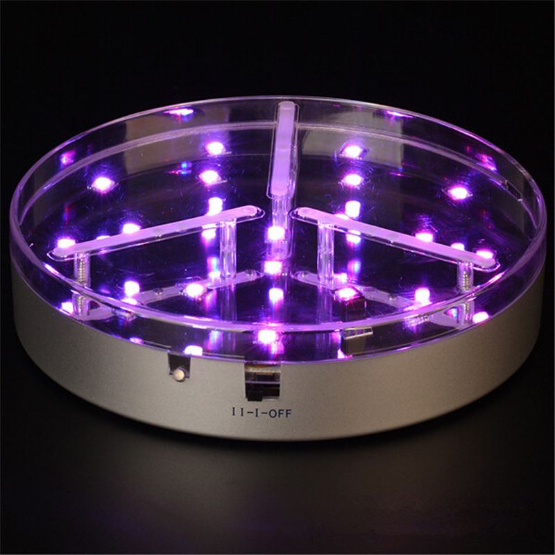 Multi Colors 6inch Led Display Light 15cm Table Vase Base Multi Colors 6inch Led Display Light 15cm Table Vase Base With Remote Control Party Wedding Centerpieces Decoration Lighting Kid Birthday