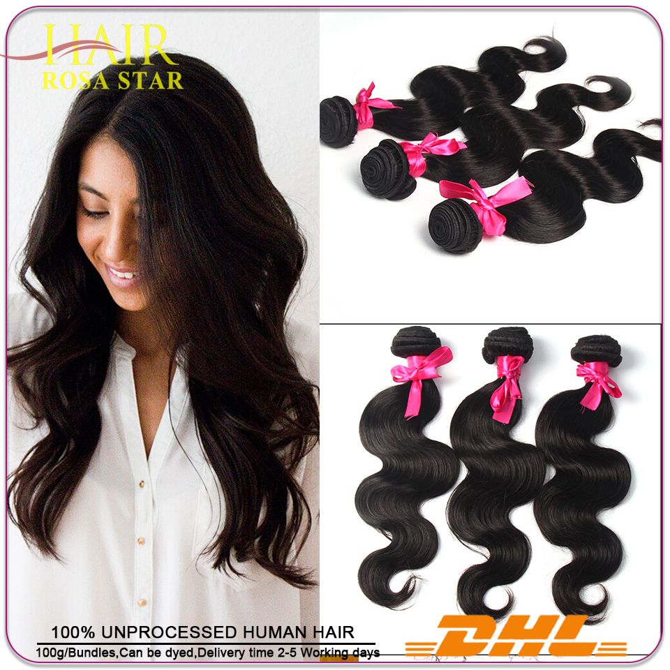 2018 Mink Brazilian Hair 4 Bundles Body Wave Peruvian Malaysian