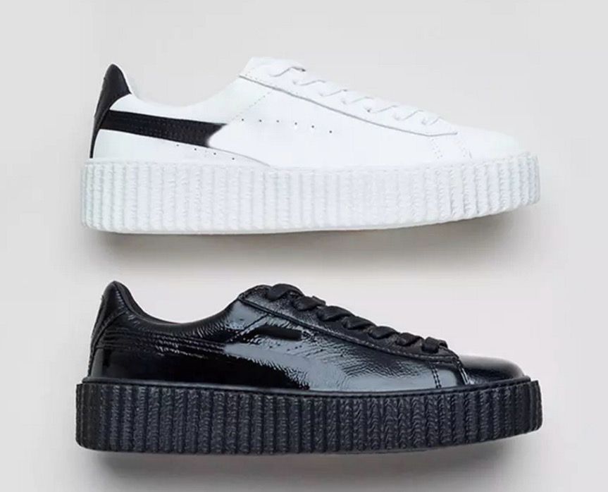 puma rihanna creepers uomo nero