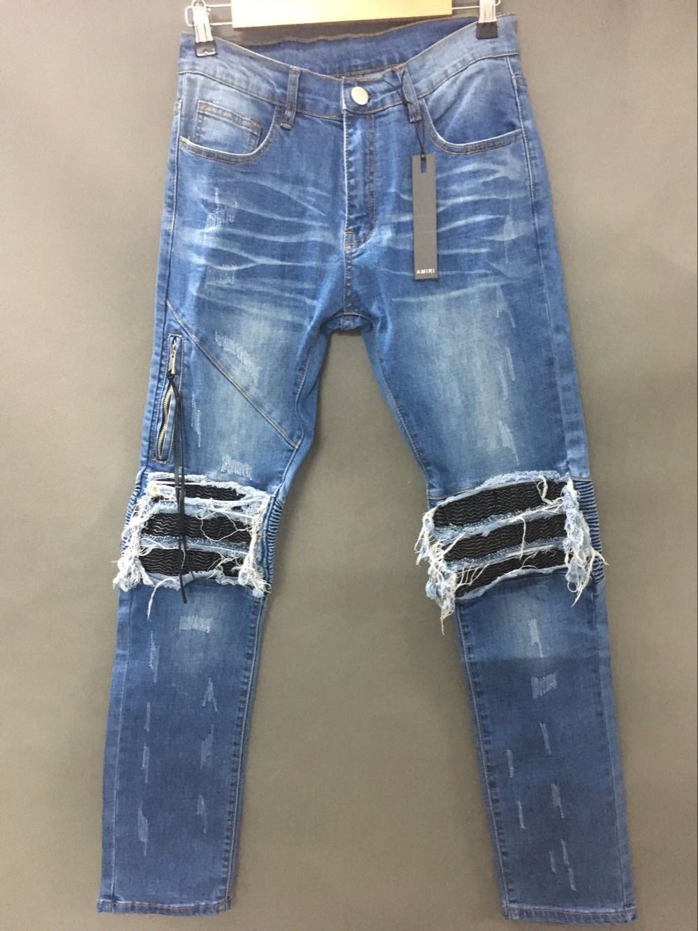 2017 Wholesale New 2017 Early Srping Biker Denim Jeans Los Angeles ...