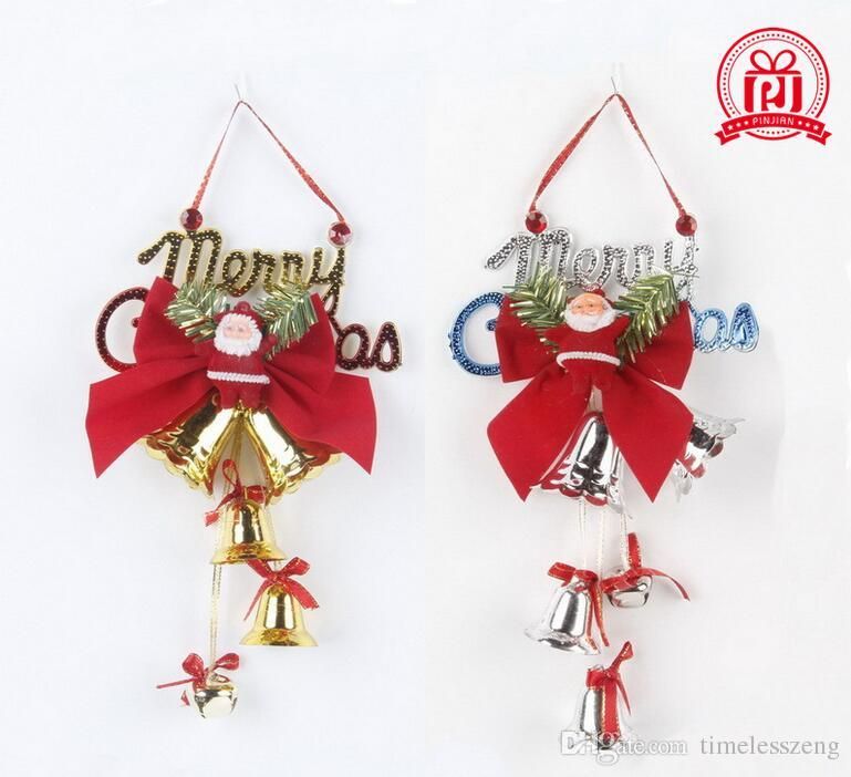 2017 2016 beautiful 14cm christmas bell pendant christmas tree ornaments plastic english bell hanging santa claus lovely pendant christmas decoration sale - Large Plastic Christmas Bell Decorations 2017 2016 beautiful 14cm christmas bell pendant christmas tree ornaments plastic english bell hanging santa claus lovely pendant christmas decoration sale - Large Plastic Christmas Bell Decorations