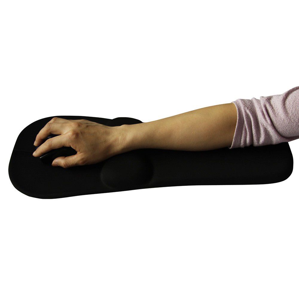 Large Gel Mouse Pad With Wrist Elbow Rest Mat Mk568 Custom Office Ergonomic Idea For Computer Workers Material Surface Elastic Lycra Bottom Anti Slip Pu Wrist Soft Silicon