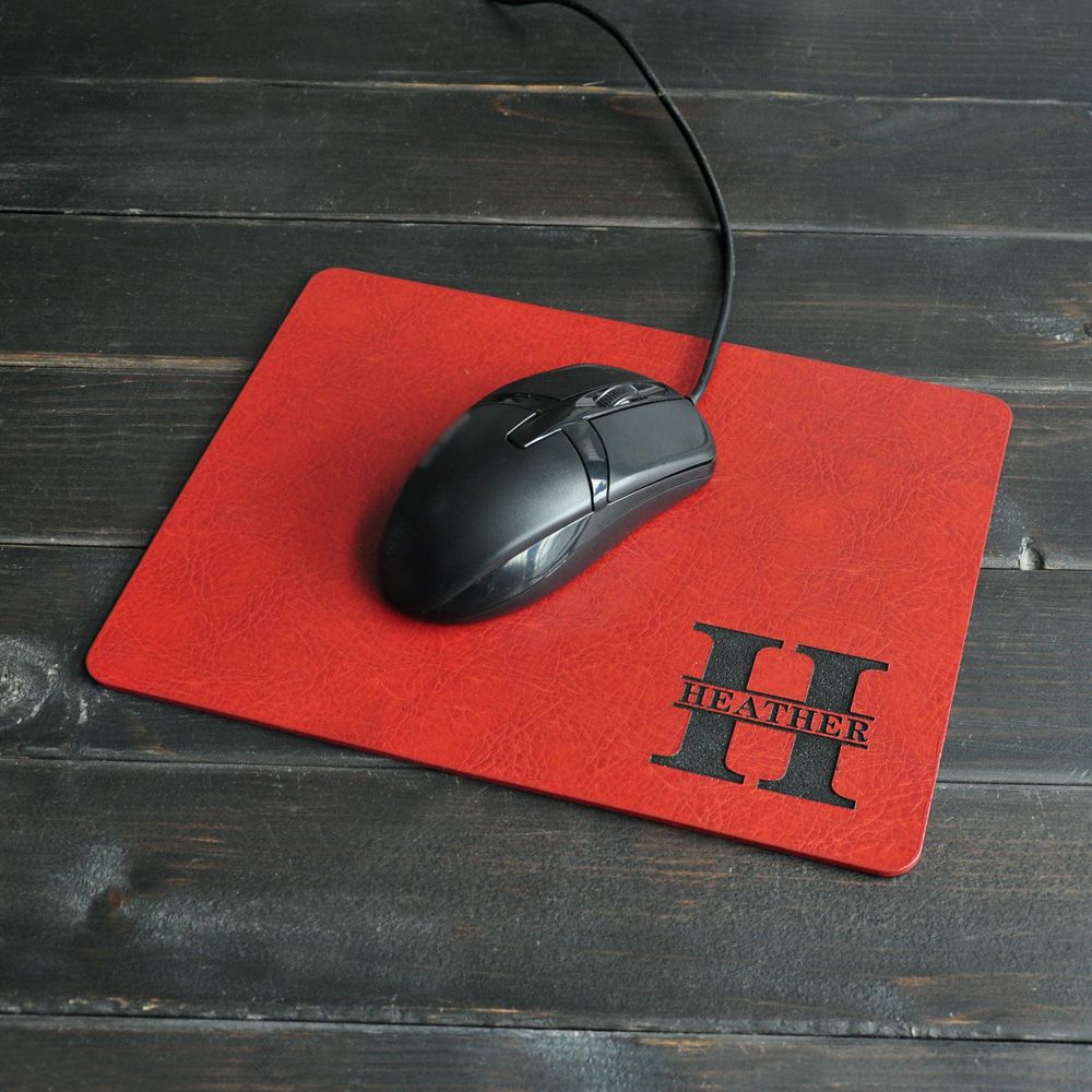 personalized mouse pad custom name mousepad mat office decor desk