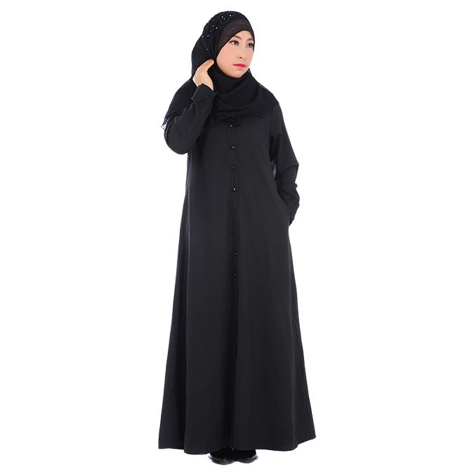 Dubai Most Popular front Open Abaya Latest Design 2017 Muslim Dress ...