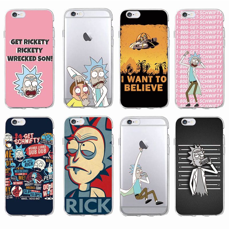 coque iphone 8 rick et morty pc