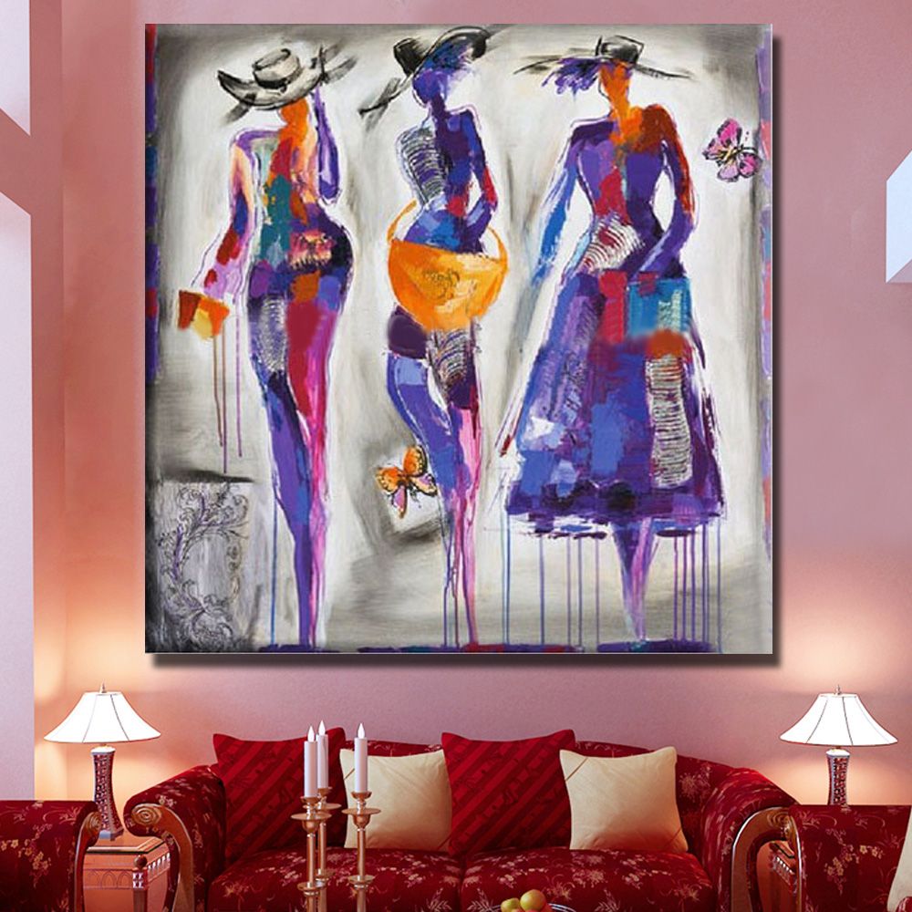 2021 Hand Painted Hi Q Modern Home Abstract Decorative Art 