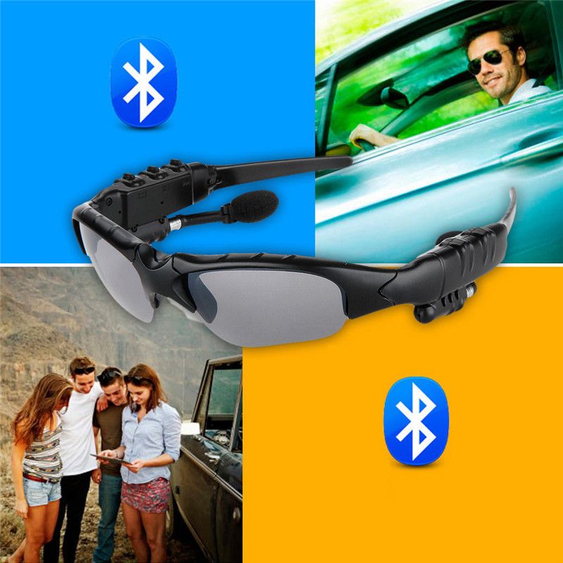 Smart Glasses Bluetooth V4.1 Sunglass Sun Glass Sports Headset MP3