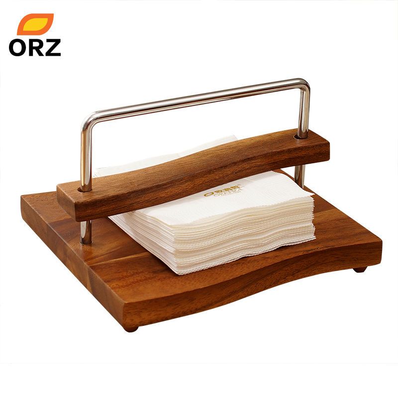 Whole Napkin Paper Holder Wood Craft Square Table Tissue Box Whole Napkin Paper Holder Wood Craft Square Table Tissue Box Rack For Hotel Restauant Party Wedding Kitchen Storage Com Ping