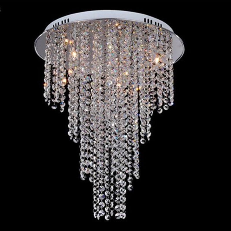 New Arrival Modern Crystal Chandelier Light Contemporary New Arrival Modern Crystal Chandelier Light Contemporary Ceiling Lamps 8 G4 Bulb Included Living Room Lighting 110v 240v Wire