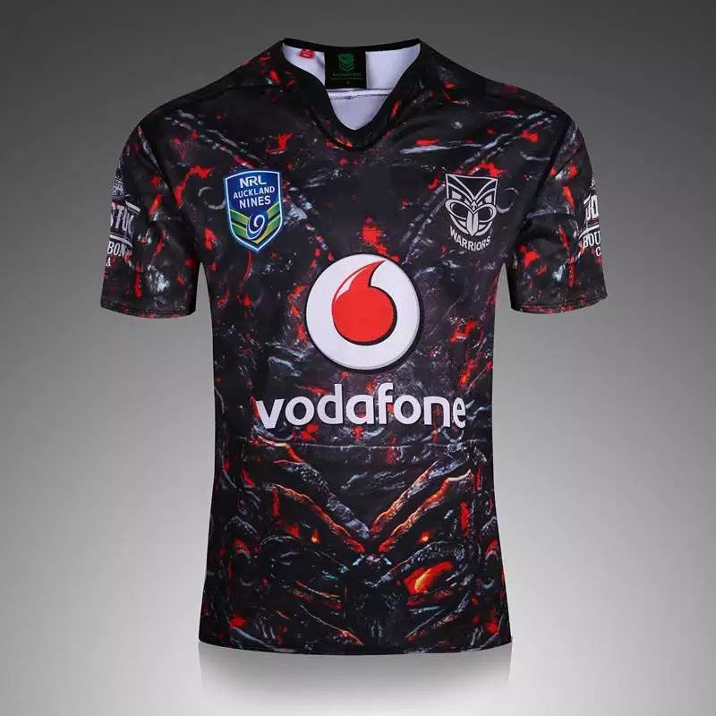 warriors rugby jersey