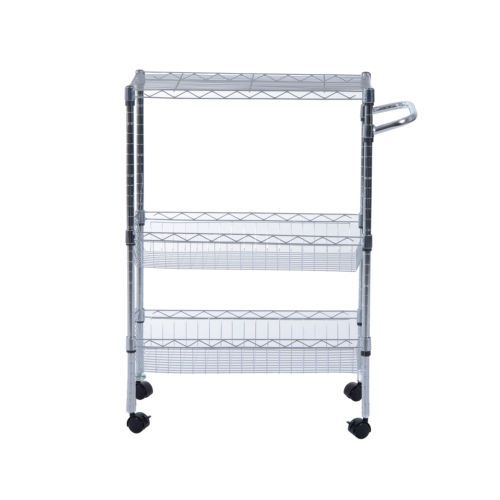 Acquista Carrello Da Cucina In Acciaio Inox A Tre Livelli In Acciaio ... Acquista Carrello Da Cucina In Acciaio Inox A Tre Livelli In Acciaio ...