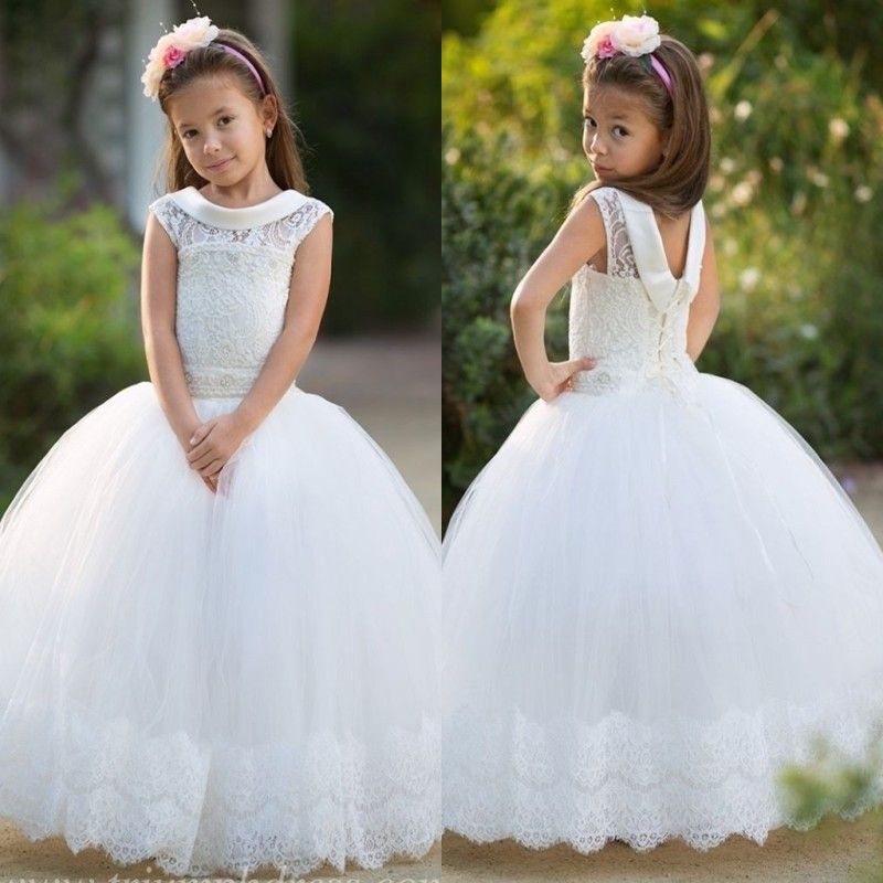 cute white dresses for kids