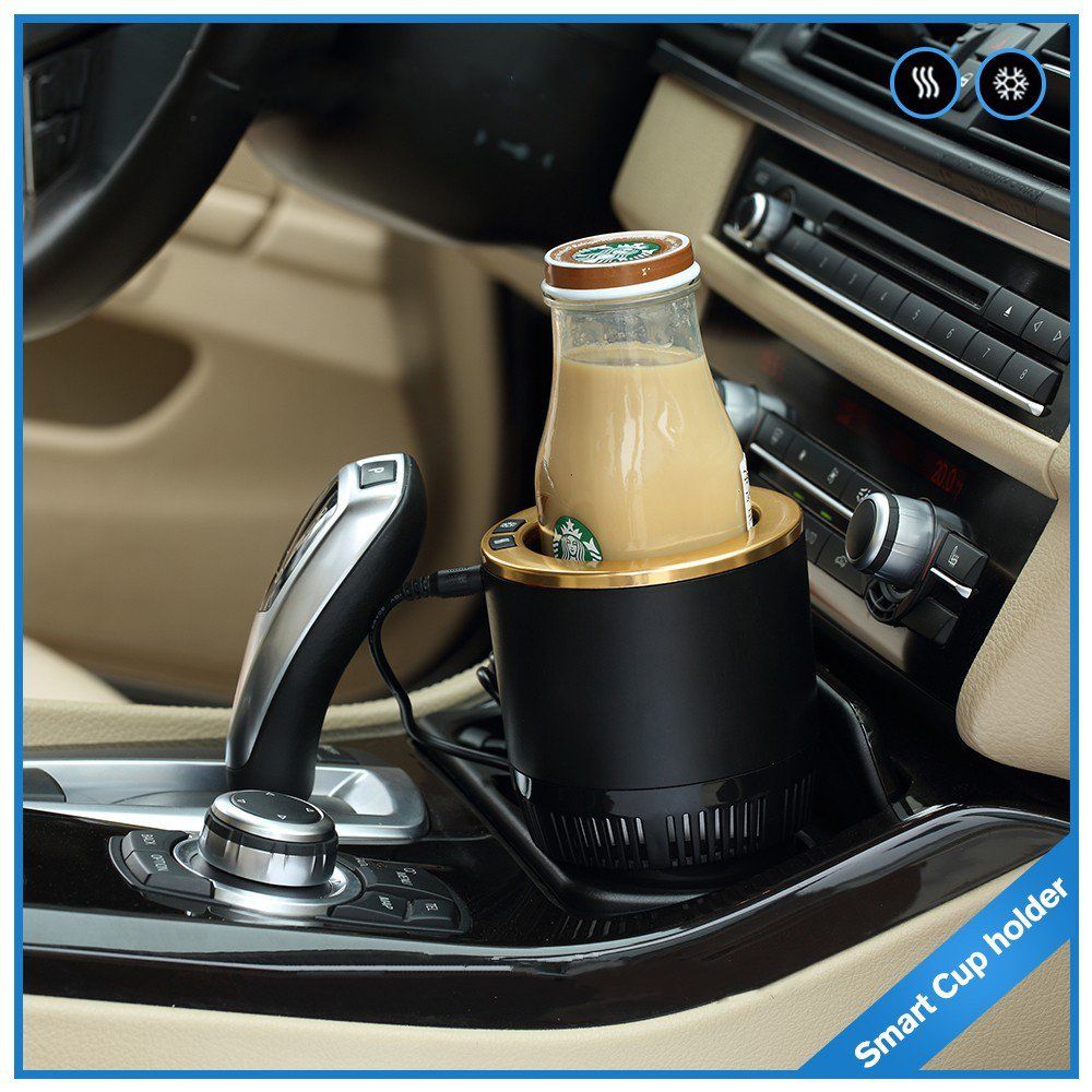 New Cup Holder Cooler For Car Cooling&Heating DC12V Portable Fridge