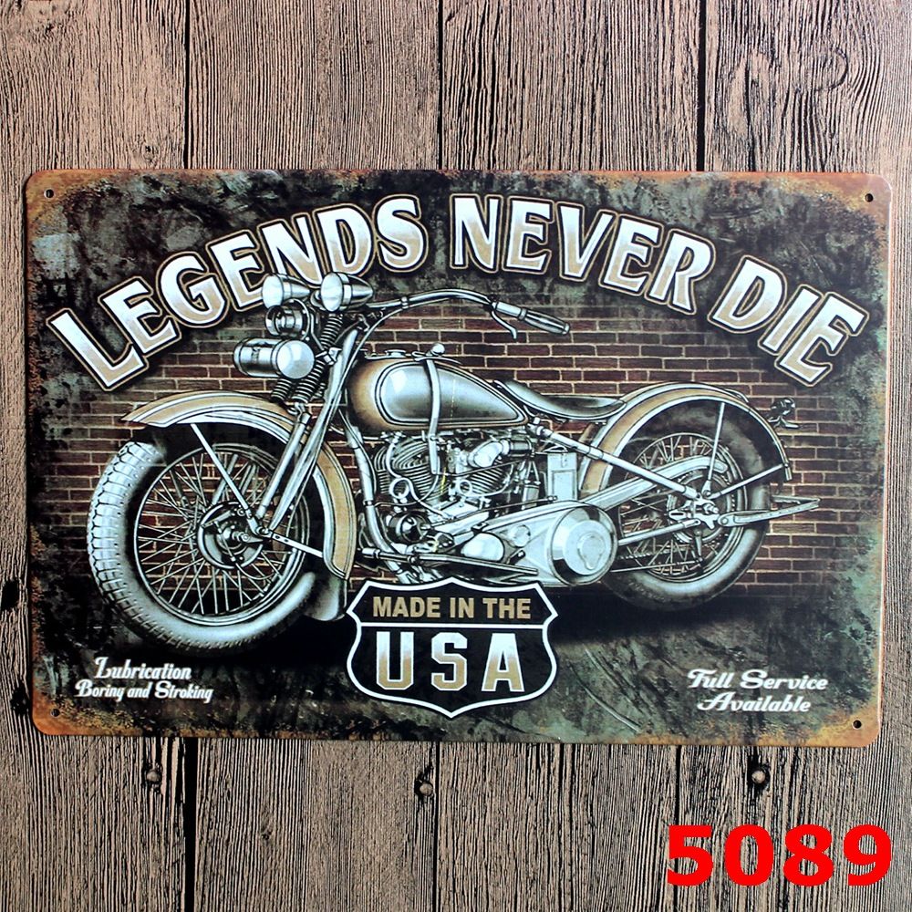 2021 Motorcycle Vintage Craft Tin Sign Retro Metal Painting Antique