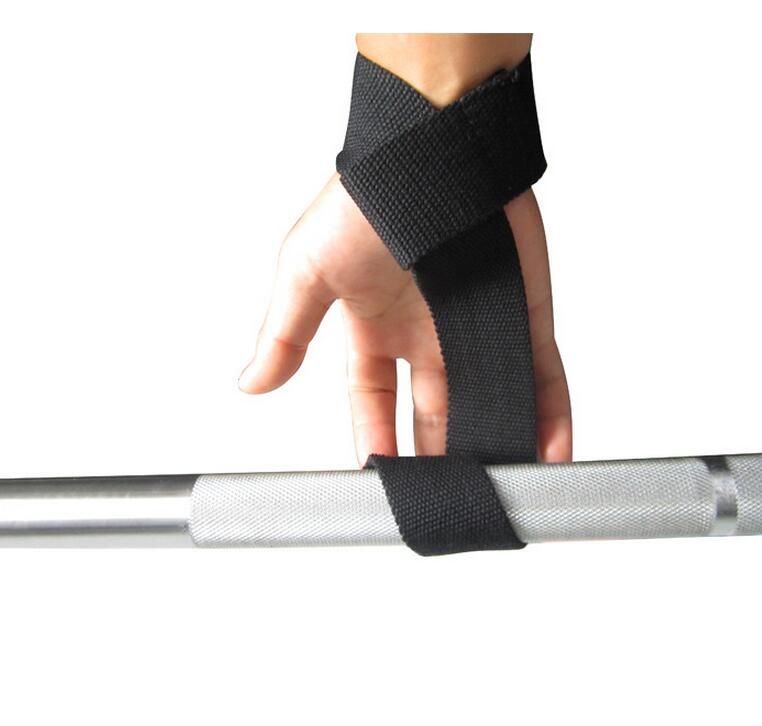 AQF Weight Lifting Reverse Grips Training Gym Straps Gloves Wrist Support Bar