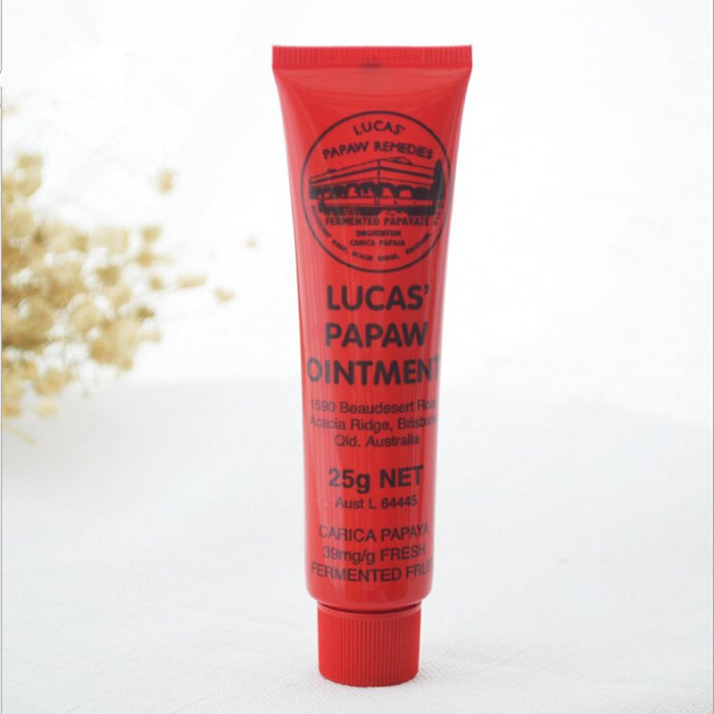Lucas Papaw Ointment Lip Balm Australia Papaya Moisturizing Creams 25g