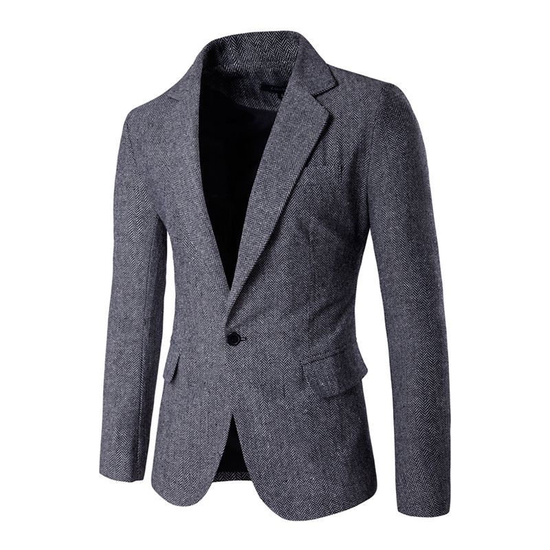 2019 Wholesale 2016 Mens Slim Fit Blazer Size M XXL Fashion Men Blazer ...