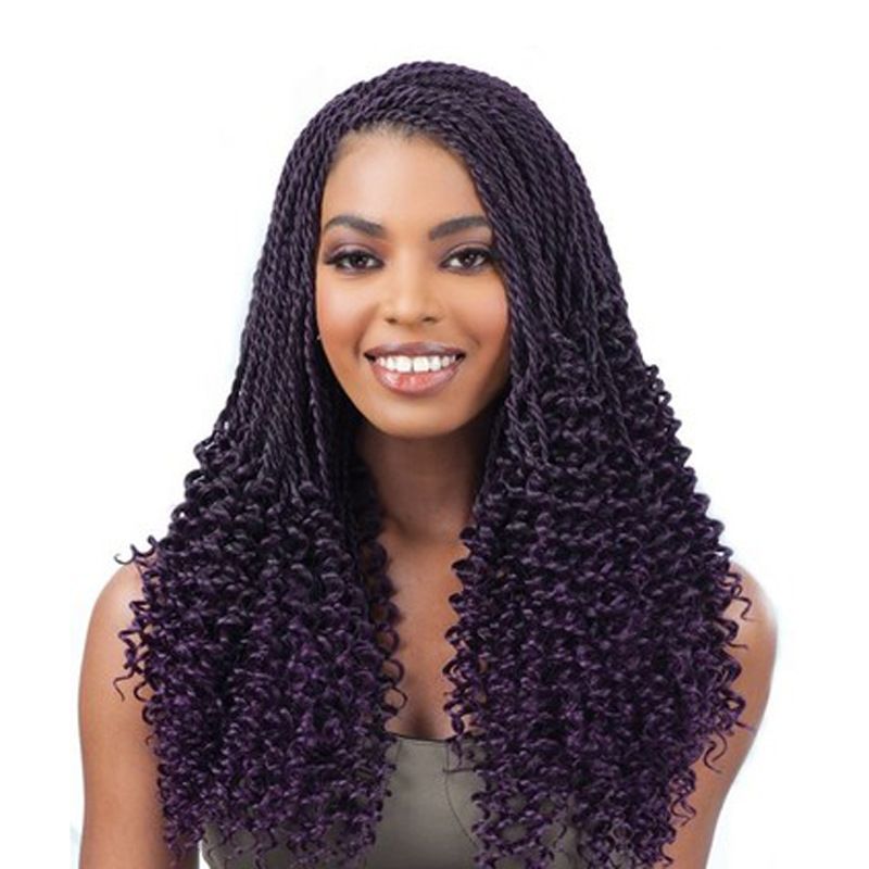 Curly braids hairpiece Clearance