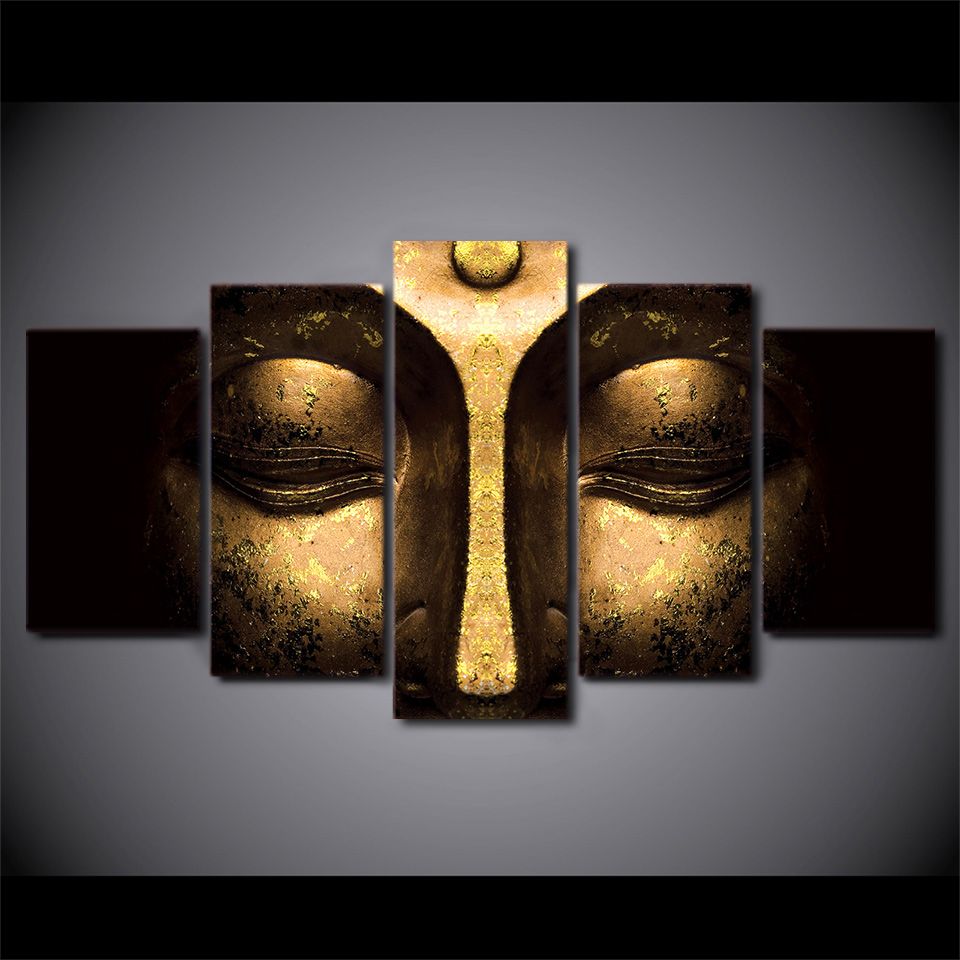 2019 Canvas Art  Buddha Peaceful HD  Printed Wall  Art  Home 