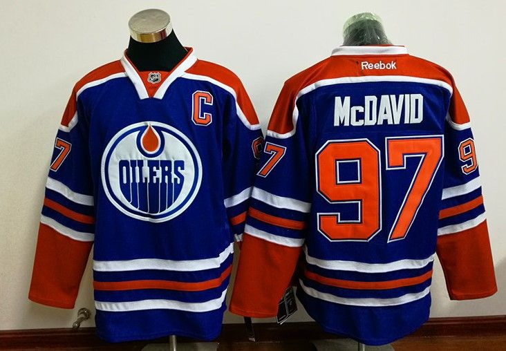 2021 2017 Cheap Hockey Jerseys Edmonton Oliers 97 Connor McDavid