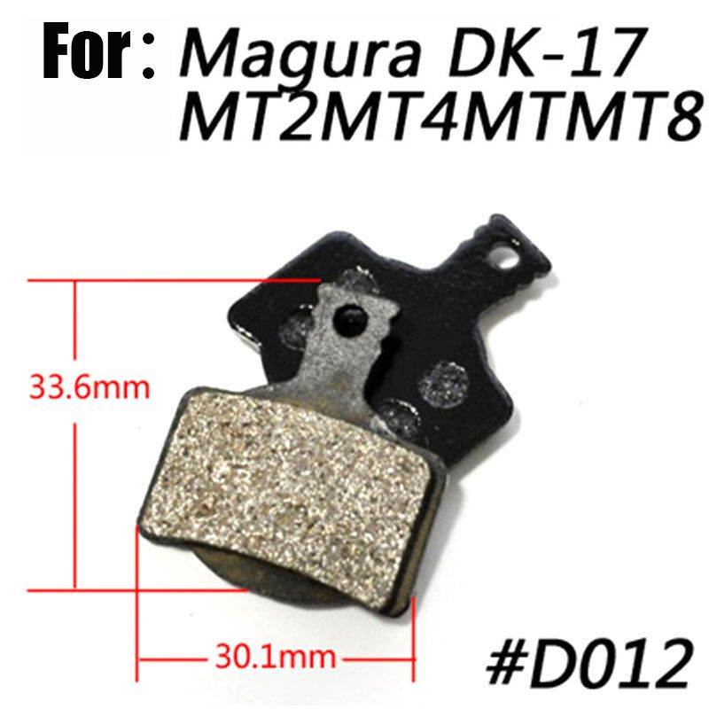Bicycle Disc Brake Pads Resin 4pairs Fit For Magura MT2 MT4 MT6 MT8 Brake