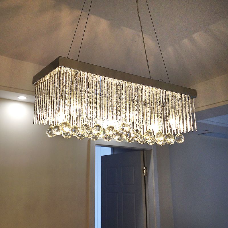 Modern Led Crystal Chandelier Ceiling Chrome Feature For Modern Led Crystal Chandelier Ceiling Chrome Feature For Metal Living Room Bedroom Dining Hanging Lamp Lighting Unusual Pendant Lights Low