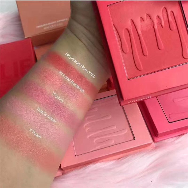 Newest Kylie Jenner BLUSH BUNDLE 5 SHADES Kylie Cosmetics Barely Legal
